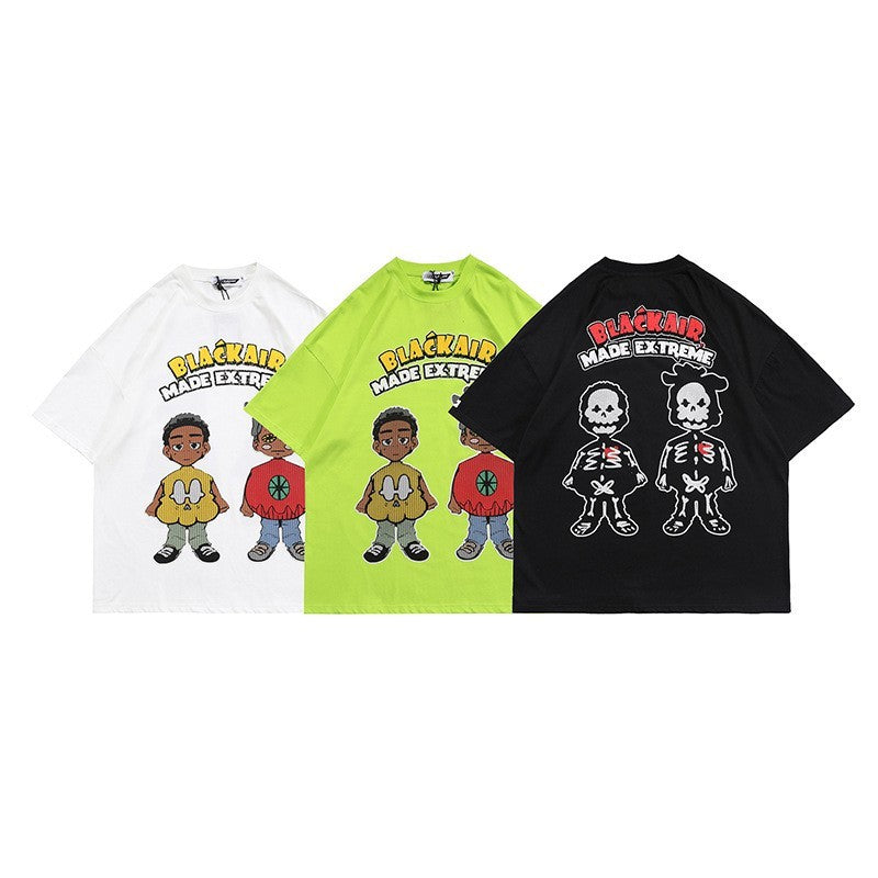 Design Sense Niche Plus Size Short Sleeve Men