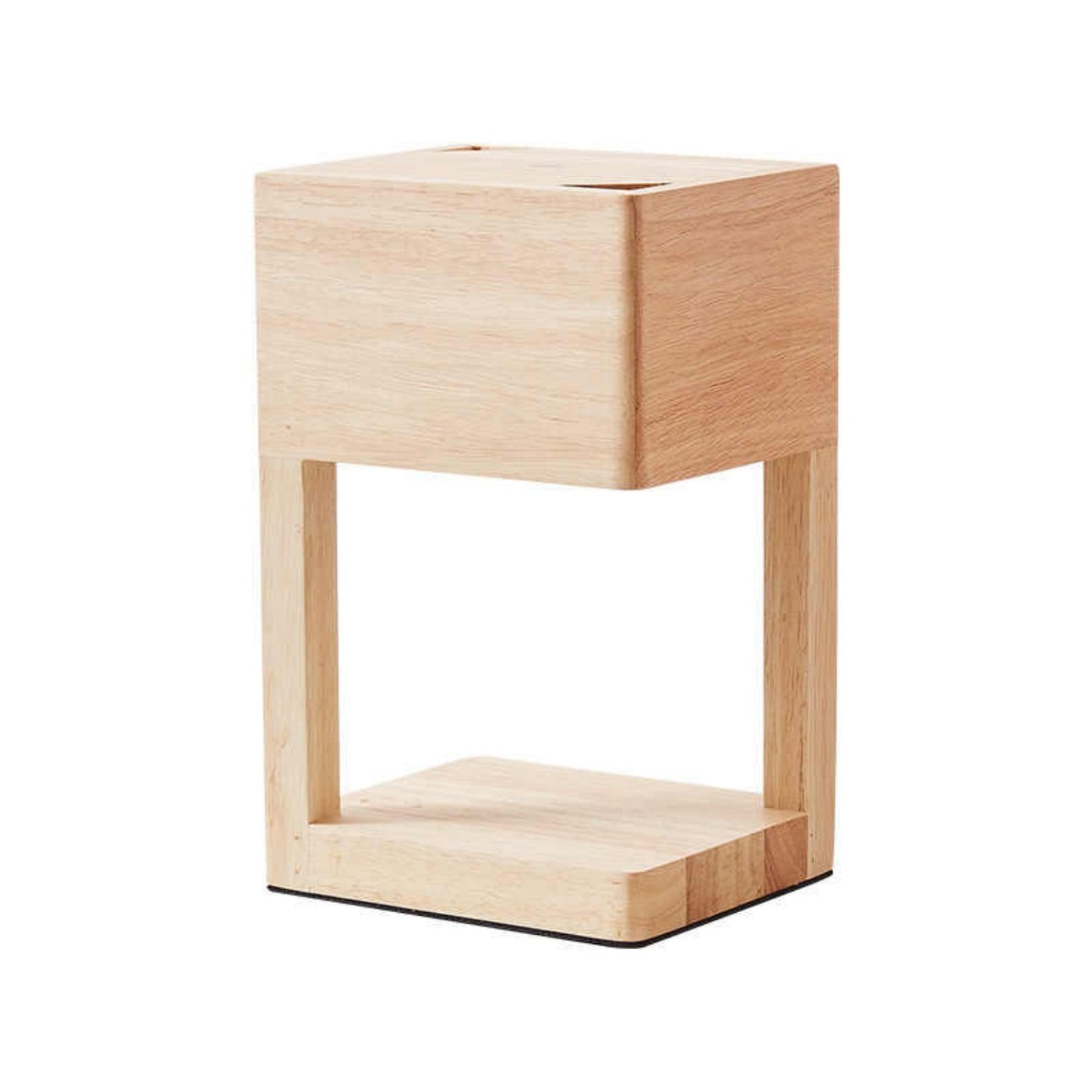 Wooden Flameless Aromatherapy Candle Warm Light