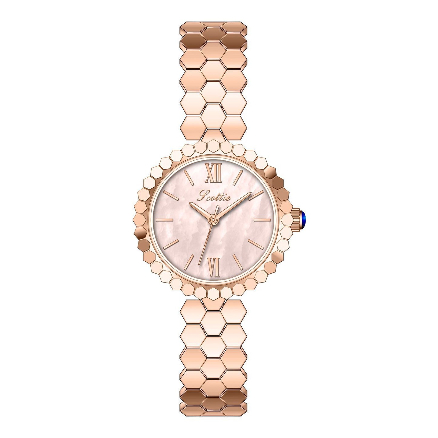 Fashion Quartz Rose Gold Small Watch