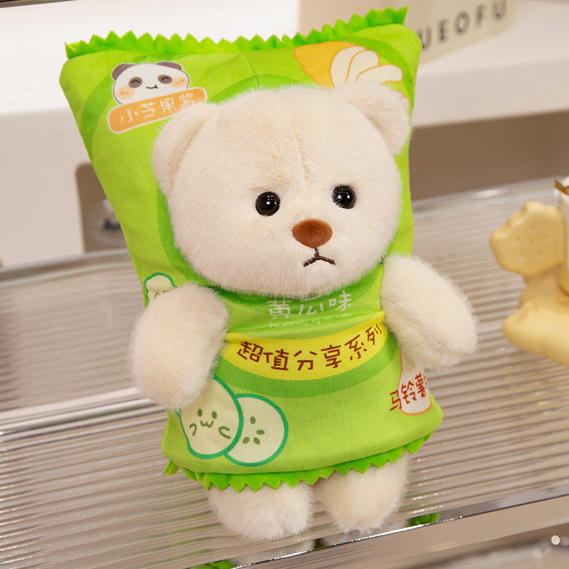 Cute Hand Warmers Plush Doll Crossbody Bag