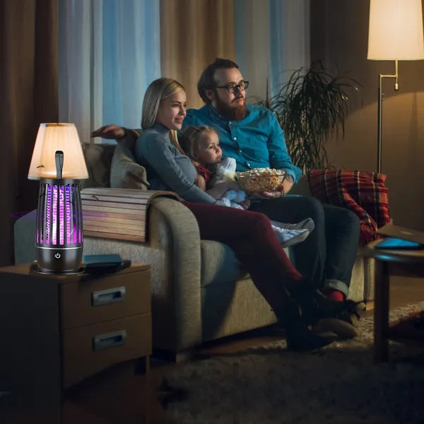 Rechargeable Mosquito Killer Lamp Bug Zapper With Night Light Strap