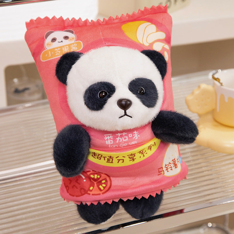 Cute Hand Warmers Plush Doll Crossbody Bag