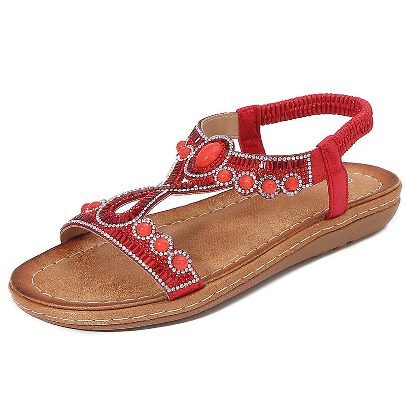 Frosted Bohemian Sandals Women's Summer