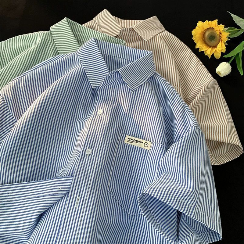 Loose Plus Size Casual Half Sleeve Shirt