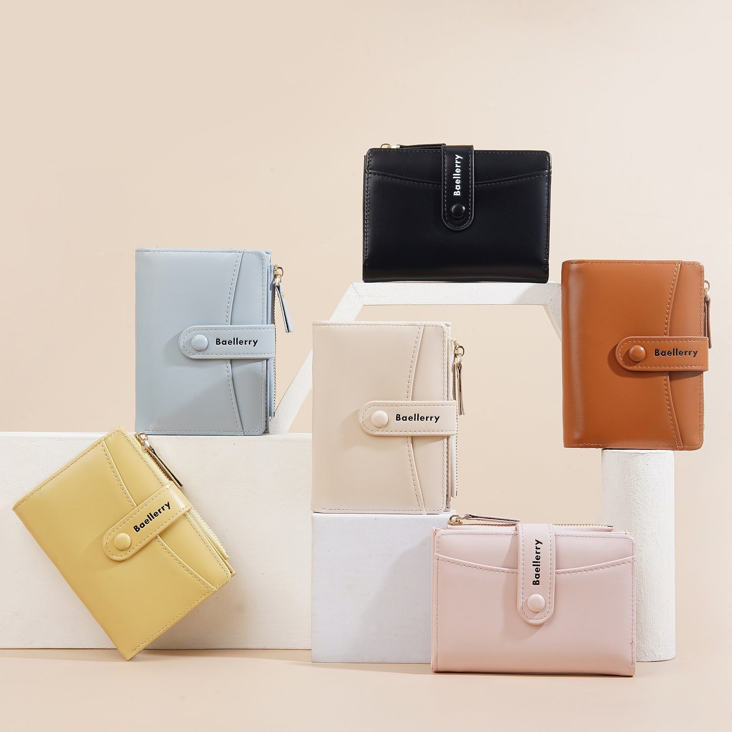 Women's Wallet Fashion Pu Short Wallet