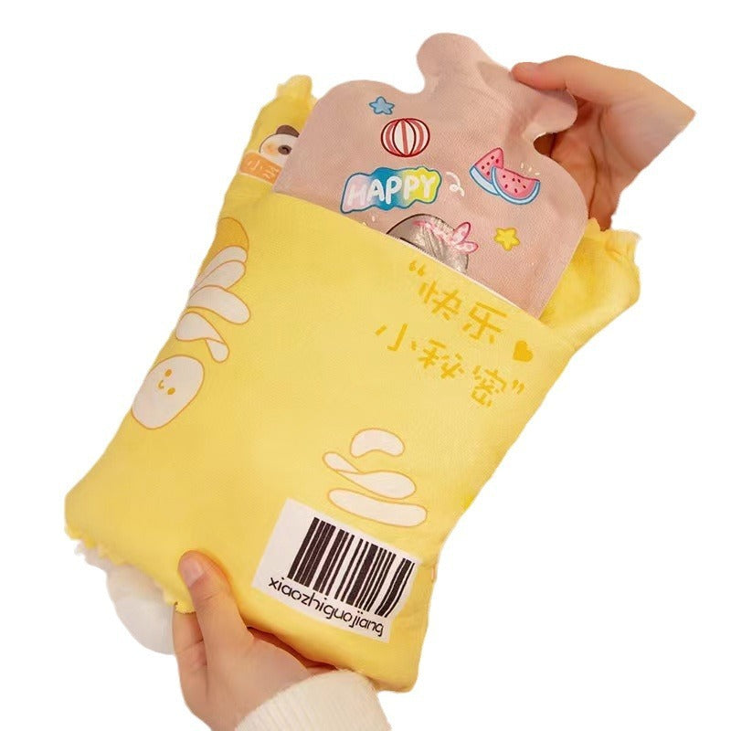 Cute Hand Warmers Plush Doll Crossbody Bag