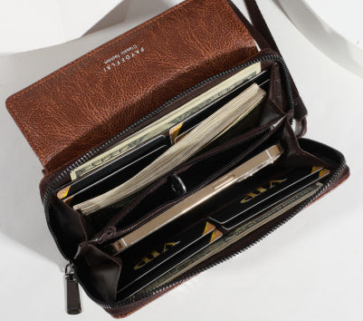 Casual Long Wallet Large-capacity Handbag Mobile Coin Purse