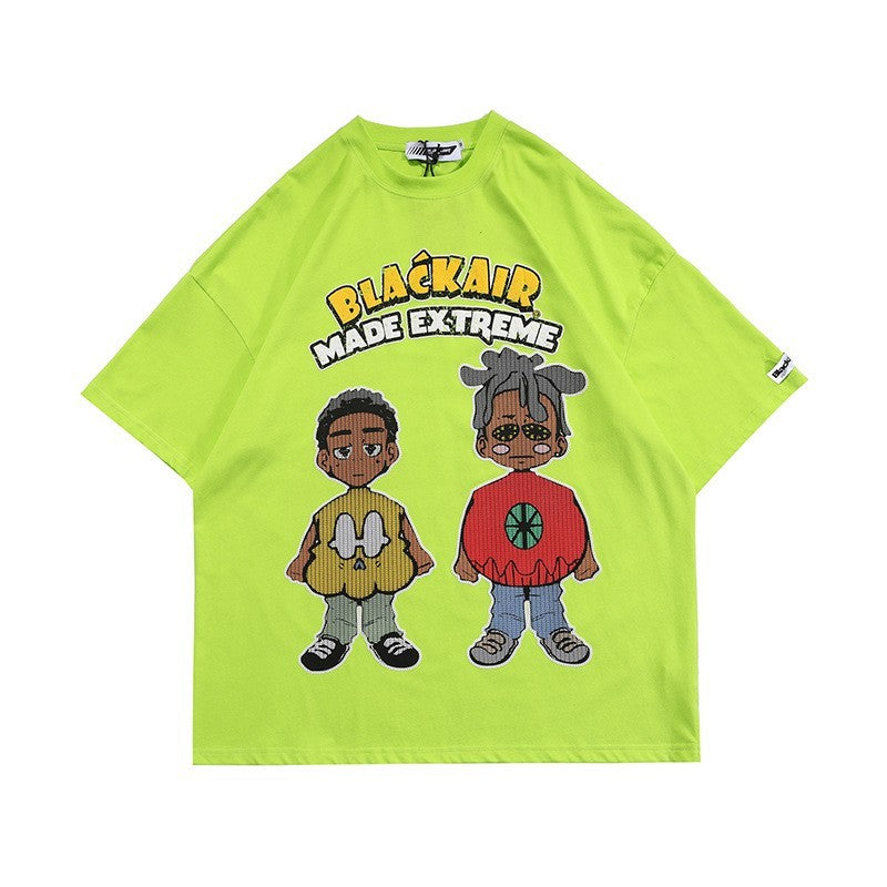 Design Sense Niche Plus Size Short Sleeve Men