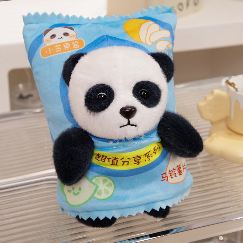 Cute Hand Warmers Plush Doll Crossbody Bag