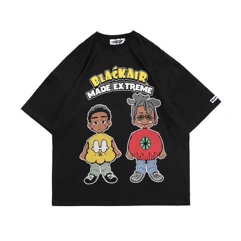 Design Sense Niche Plus Size Short Sleeve Men