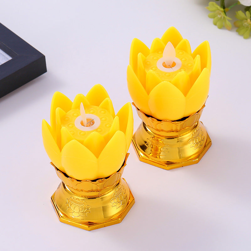 Lotus Lamp Led Simulation Electronic Incense Tube Candle