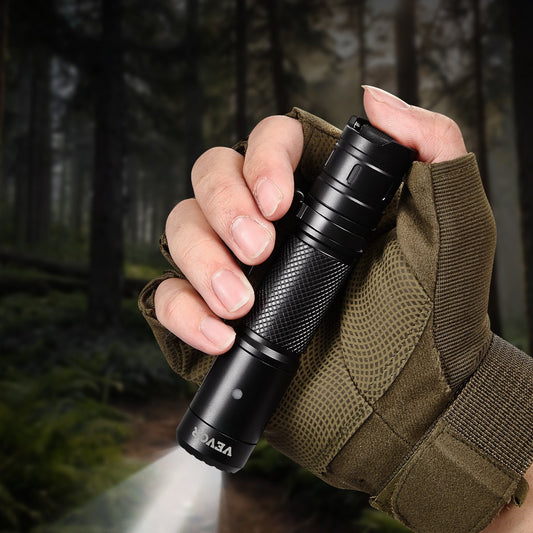 Rechargeable Flashlight High Lumens LED Flashlight With 6 Modes IP66 Waterproof