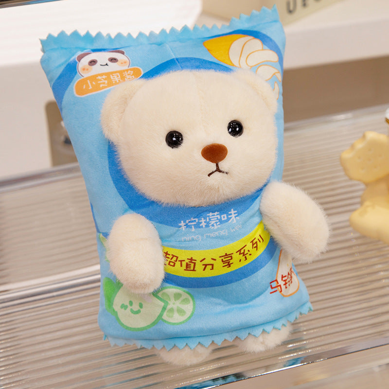 Cute Hand Warmers Plush Doll Crossbody Bag
