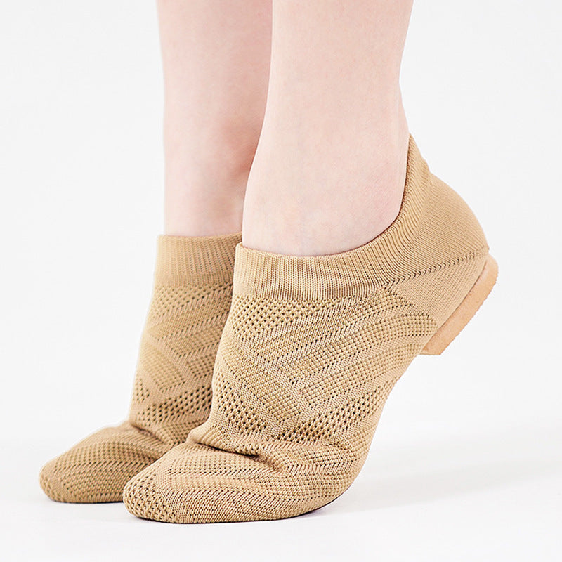 Simple Solid Color Printing Danse Comtemporaine Yoga Shoes