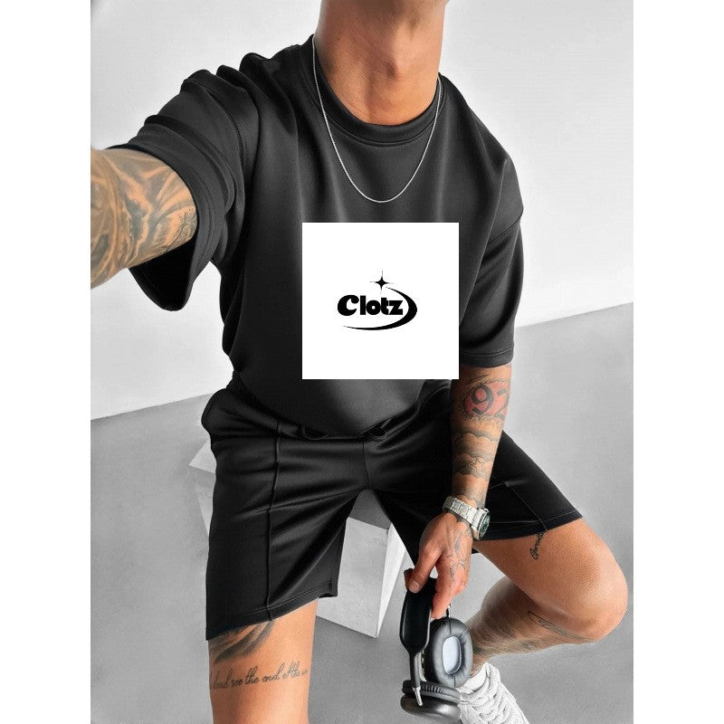 Fashionable Temperament Fitness And Leisure Suit For Men