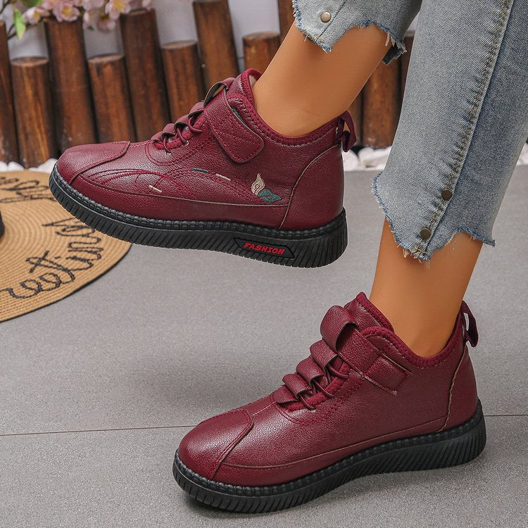 Female Non-slip Comfortable Velvet Warm Cotton Shoes