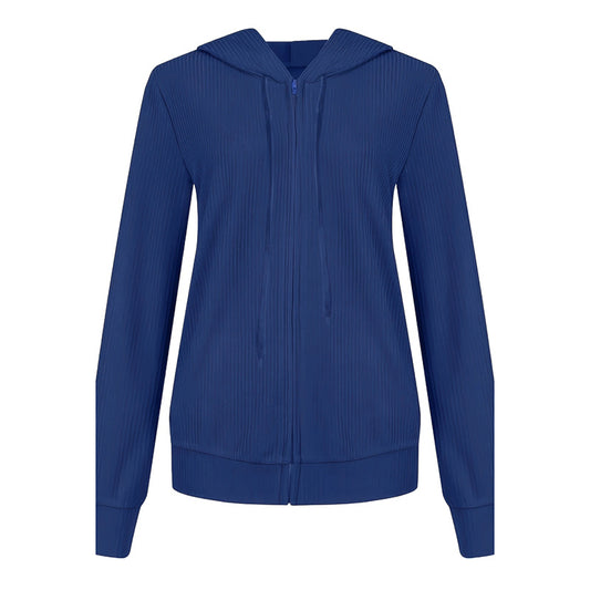 Women's Zip Up Hoodies Sweatshirts Sweater Fall Outfits Casual Long Sleeve Drawstring Jackets