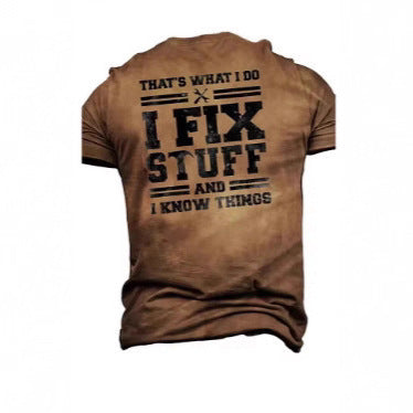 Men's T-shirt 3D Retro Summer