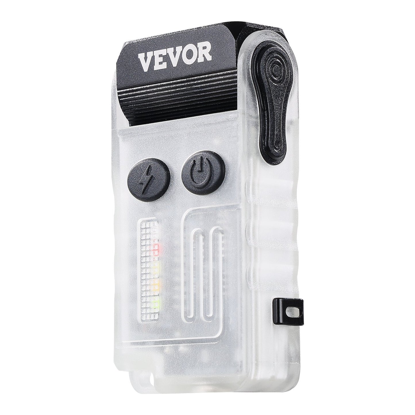 Rechargeable Keychain Flashlight Mini LED Flashlight With Clip & Magnetic Tail