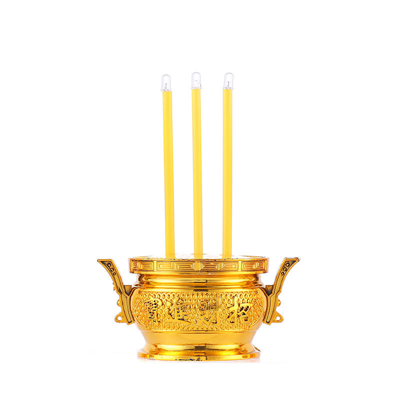 Lotus Lamp Led Simulation Electronic Incense Tube Candle