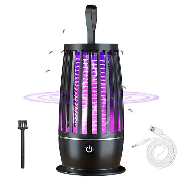 Rechargeable Mosquito Killer Lamp Bug Zapper With Night Light Strap