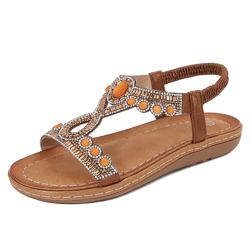 Frosted Bohemian Sandals Women's Summer