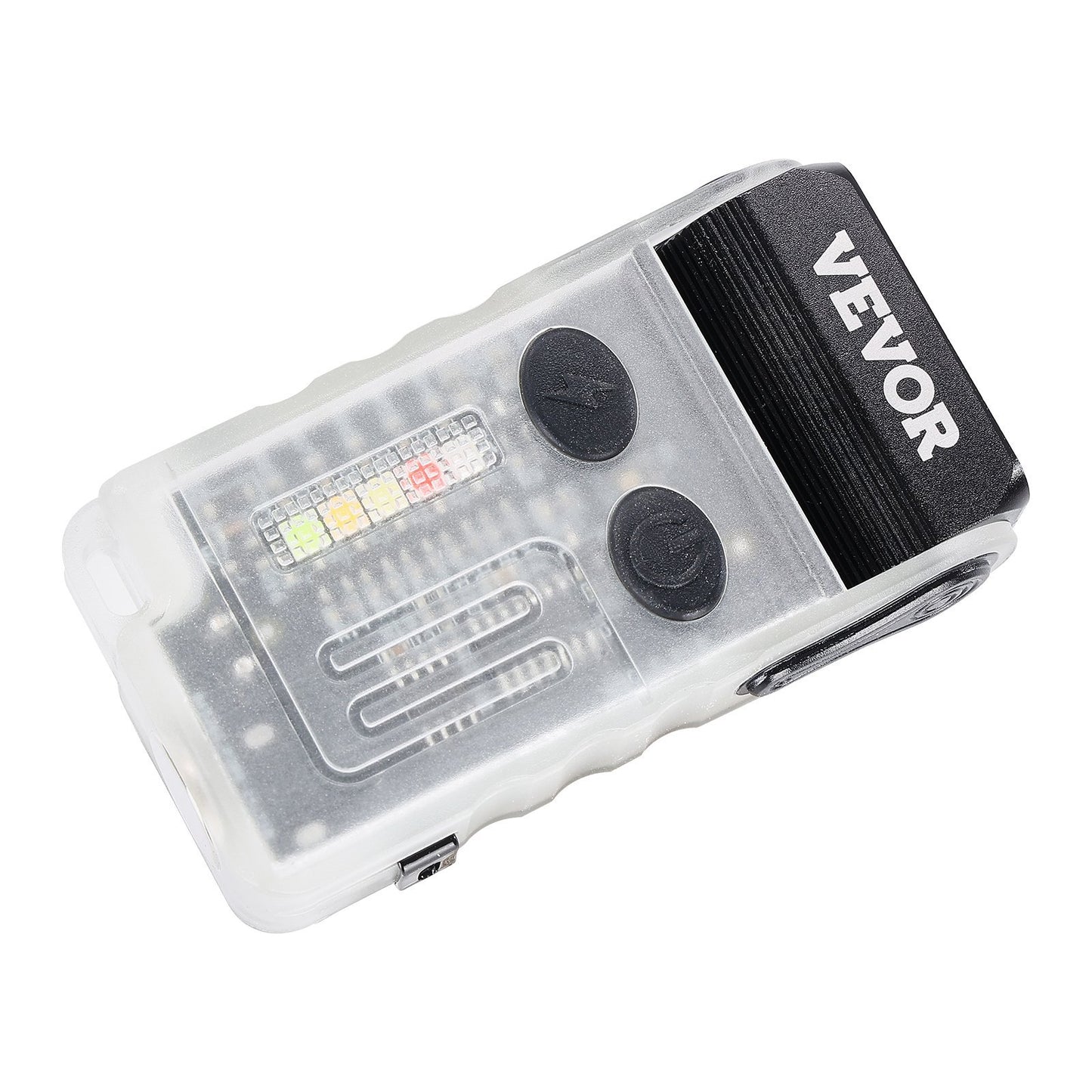 Rechargeable Keychain Flashlight Mini LED Flashlight With Clip & Magnetic Tail