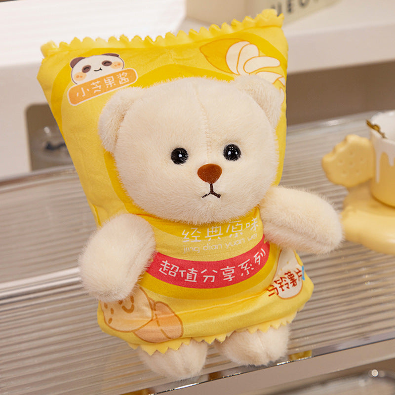 Cute Hand Warmers Plush Doll Crossbody Bag